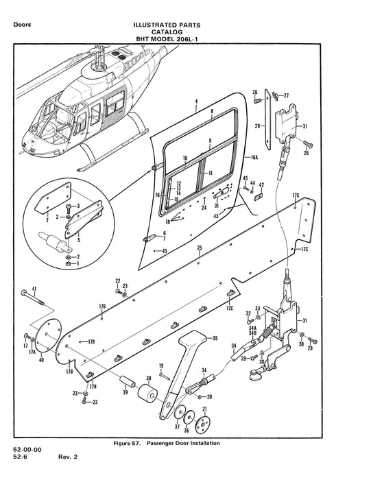 Bell Helicopter 206L-1 1981 Helicopter Illustrated Parts Catalog