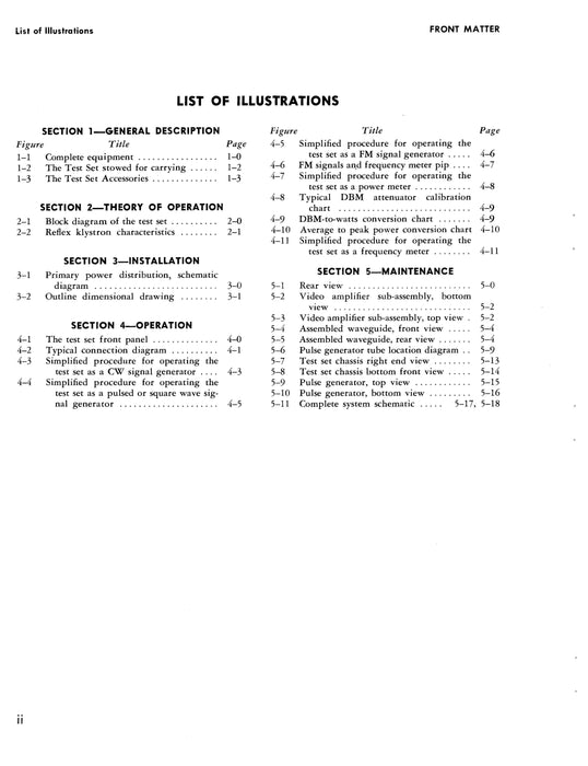 General Communication Company Model BHX (P-280) Test Set Instruction Book (GCP280-IN-C)