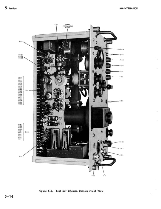 General Communication Company Model BHX (P-280) Test Set Instruction Book (GCP280-IN-C)