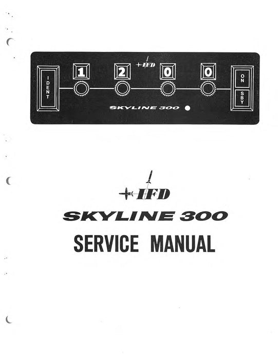 IFD Skyline 300 Transponder Maintenance Manual (IF300-M-C)
