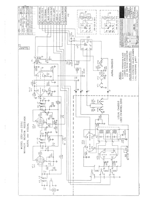 Lear, Inc 2200A-B & 2201A-B Installation, Operation, Maintenance and Service (LE2200AB-INOPM)