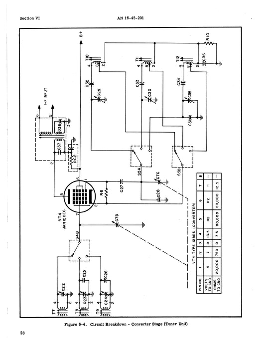 Learjet ADF-12,12B 1953 Maintenance Instructions Handbook (16-45-201)