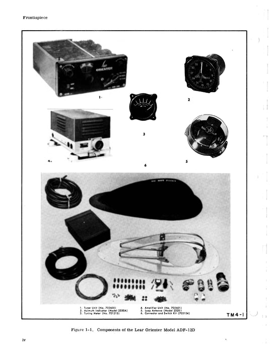 Learjet ADF-12D3,4 Maintenance Manual (LEADF12D3,4-M-C)