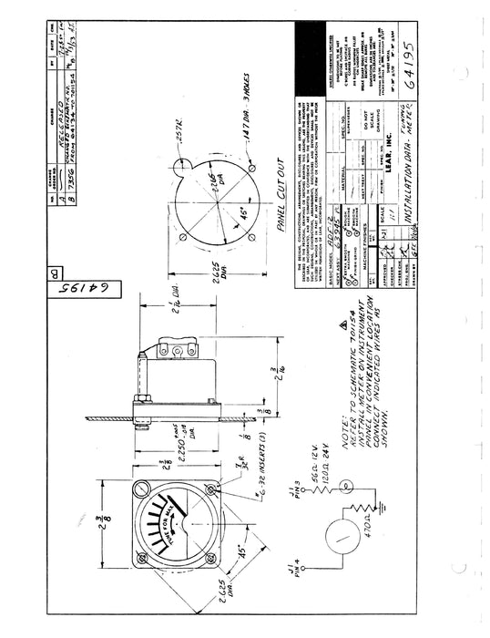 Learjet ADF-12D3,4 Maintenance Manual (LEADF12D3,4-M-C)