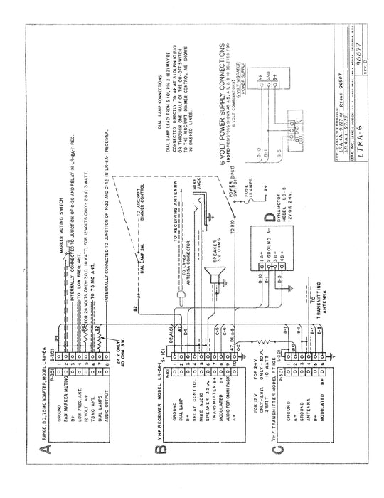 Learjet VHF-LF Combinations Installation Manual (ARIM-19)