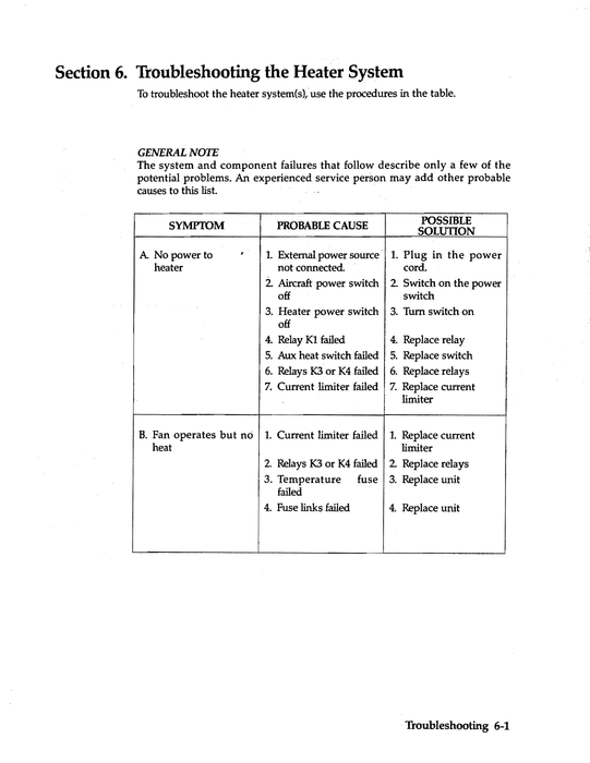 AAR Oklahoma Electrical Heating System - Auxiliary Maintenance Manual (AAELECTRICAL-M-C)