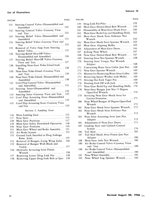 Douglas DC-4 Maintenance Manual Vol III Hydraulics & Landing Gear