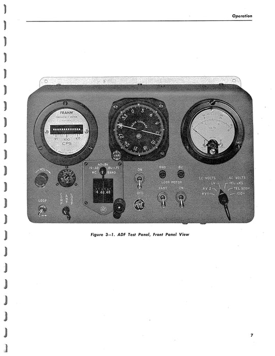 Aircraft Radio Corporation ARC BTK-21 Bench Test Kit Instruction Book (ARBTK21-IN-C)