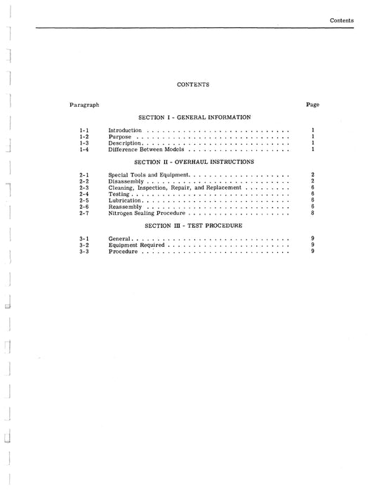 Aircraft Radio Corporation ARC IN-13 & IN-13A Indicator Overhaul Instructions & Parts Catalog (ARIN13,A-OH-P-C)