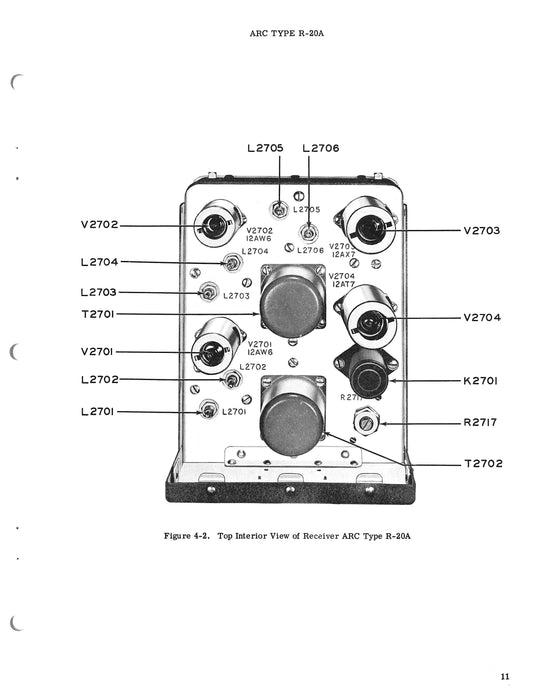 Aircraft Radio Corporation ARC R-20A Marker Beacon Receiver Instruction Book (ARR20A-IN-C)