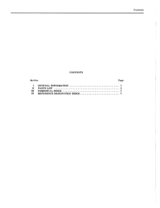 Aircraft Radio Corporation ARC S-10 Director Control Overhaul Instructions & Parts Catalog