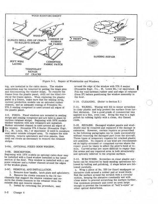 Cessna 180 & 185 Skywagon 1969-1979 Service Manual D2000-7-13