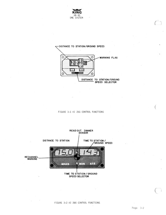 King KN61-KI261 DME System Installation Manual (006-0119-00)