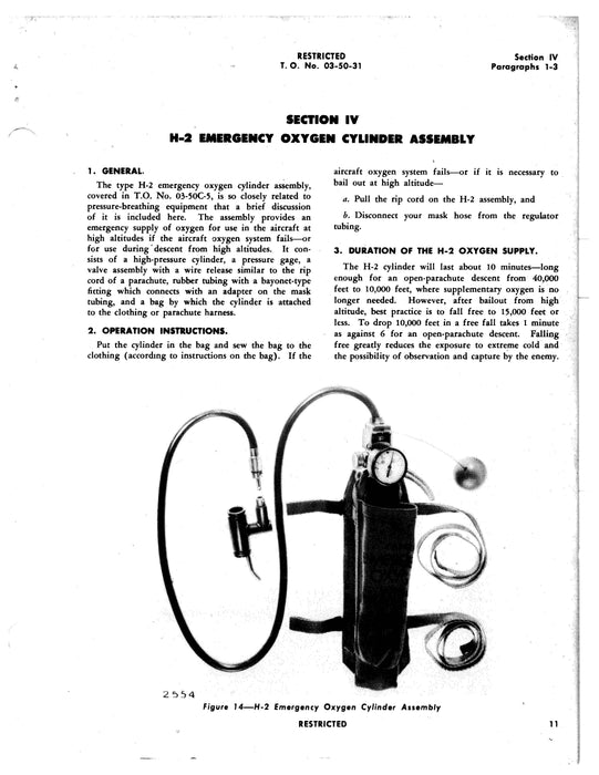 Handbook on Pressure Breathing Demand Oxygen Equipment (03-50-31)