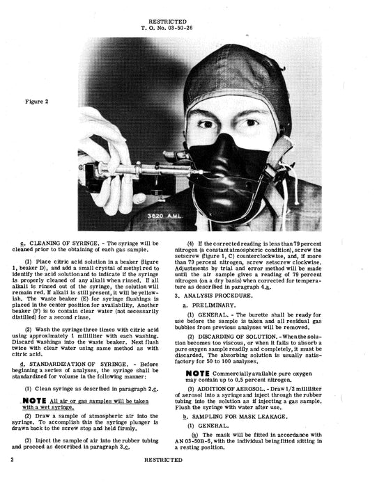 Handbook on Pressure Breathing Demand Oxygen Equipment (03-50-31)