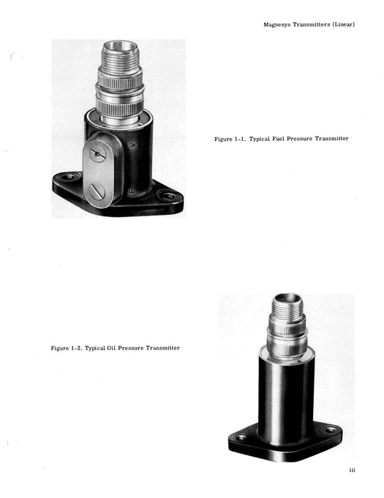 Eclipse-Pioneer Magnesyn Transmitters (Linear) 22000 Overhaul Instructions (08-3A)