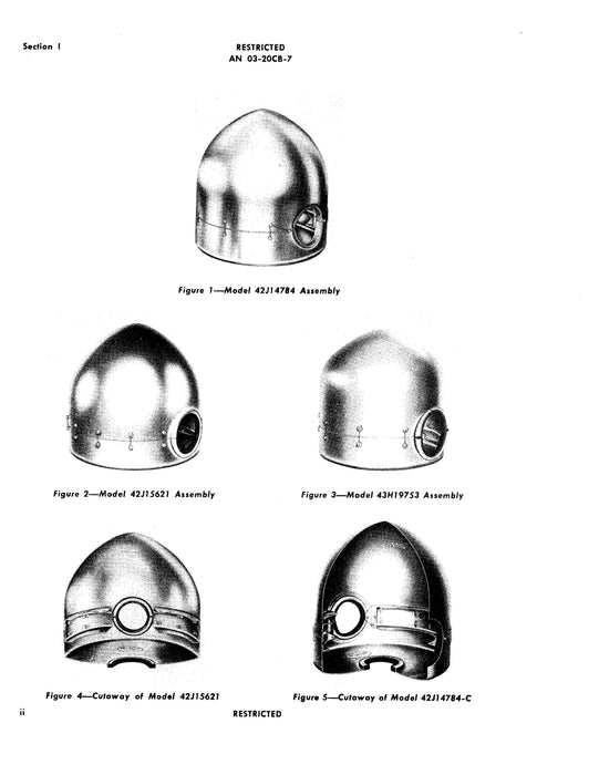 Dustproof Propeller Spinners Handbook of Instructions with Parts Catalog (AN 03-20CB-7)