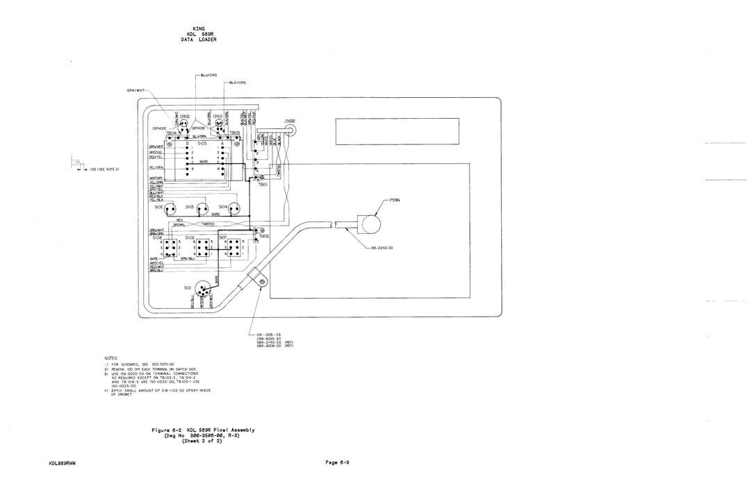 King KDL 569R Data Loader Installation-Maintenance Manual (006-5524-00)