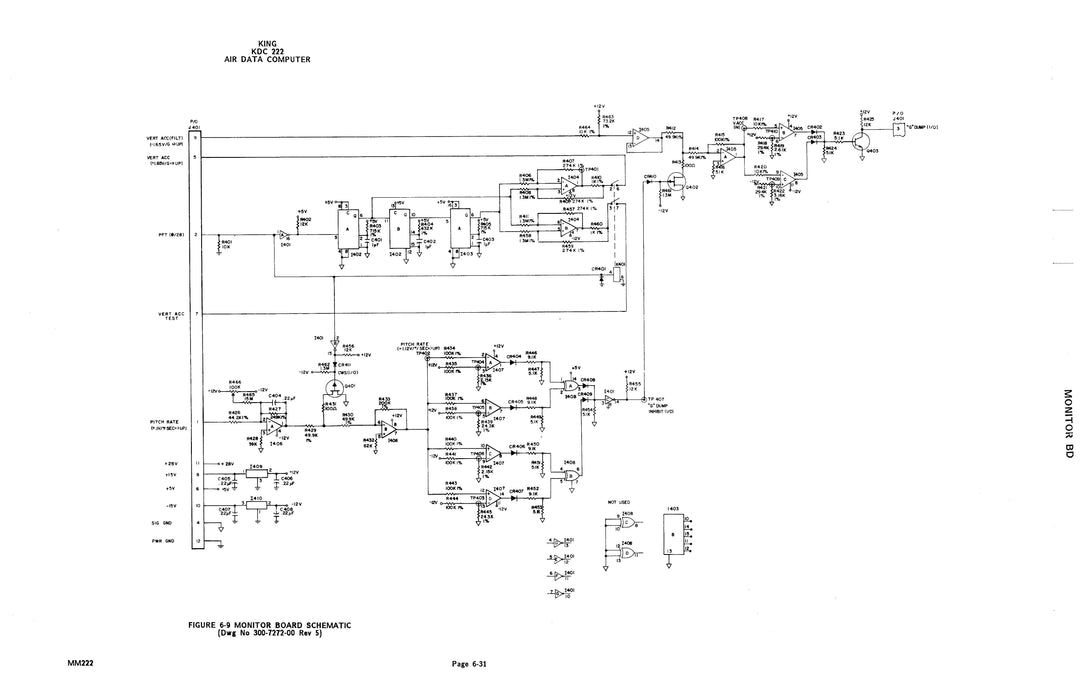 King KDC 222 Air Data Computer Maintenance Manual (006-5658-00)