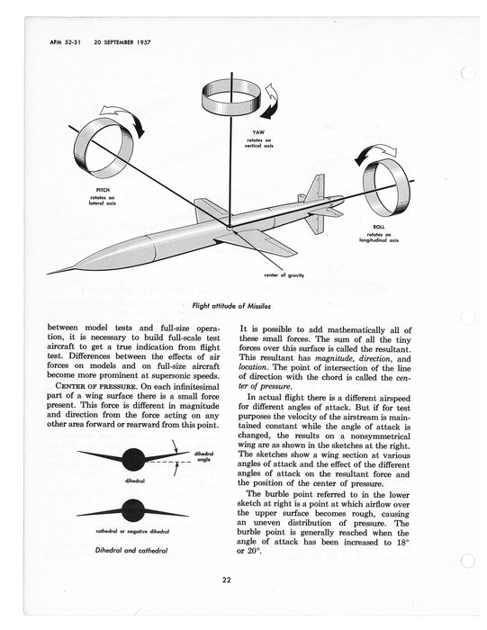 Guided Missiles Fundamentals Department of the Air Force (AF 52-31)