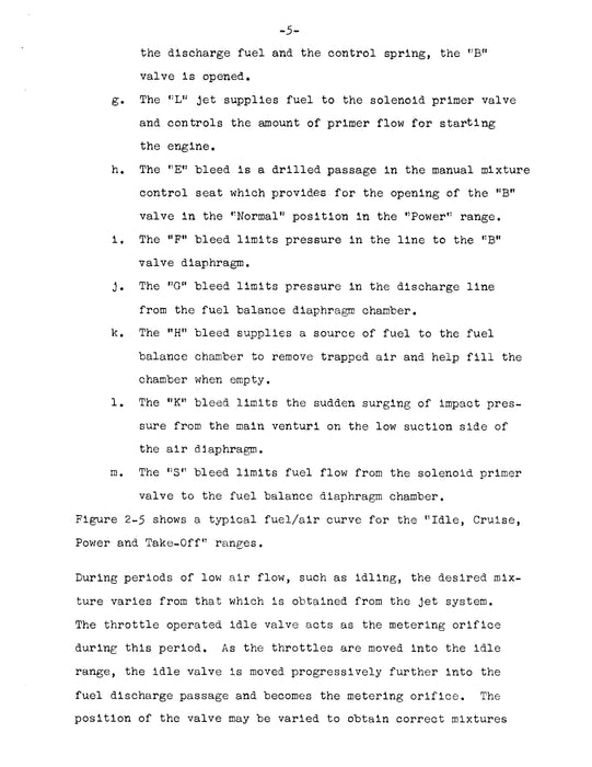 Chandler-Evans 58-CPB11 Carburetor Training Program Lecture Notes