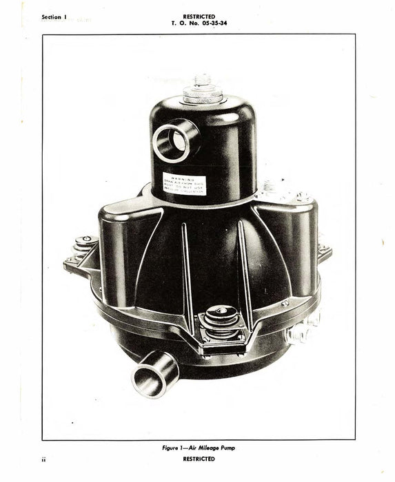 Pioneer Air Position Indicator - Navigation Handbook of Operation And Service Instructions (05-35-34)