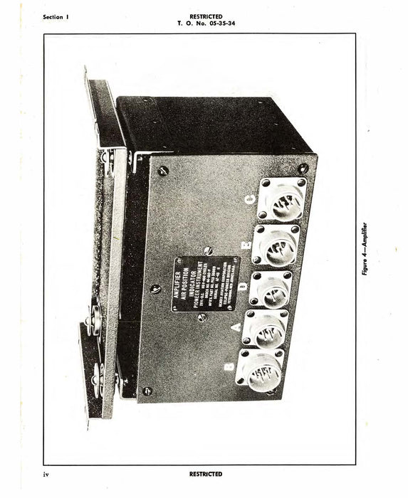 Pioneer Air Position Indicator - Navigation Handbook of Operation And Service Instructions (05-35-34)