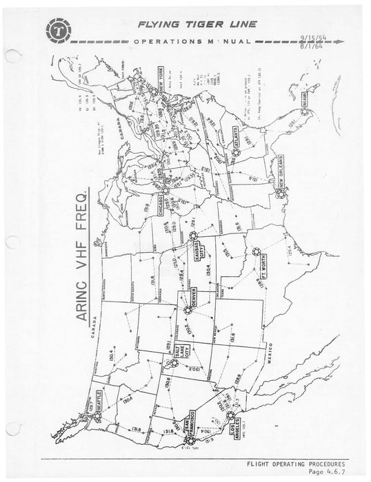 CL-44D4 Operating Manual Flying Tiger Line