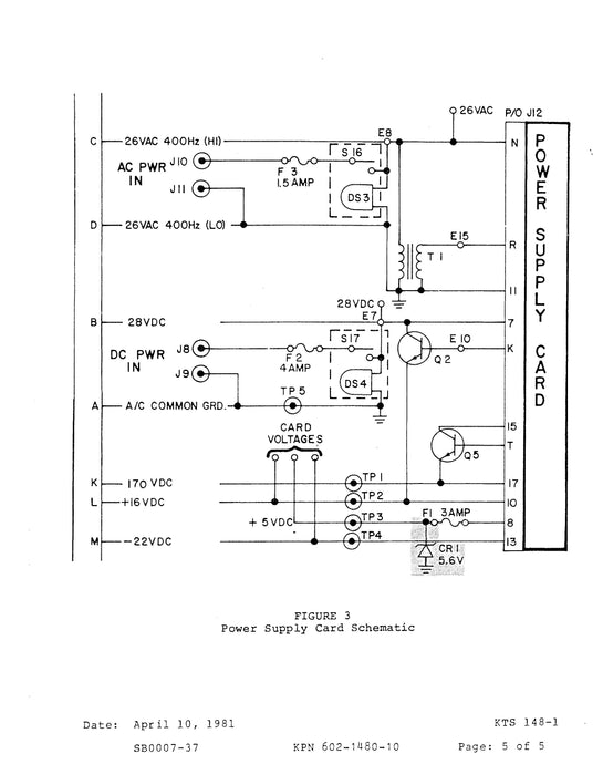 King KTS 148 Tester-KTS 155 Serial Adapter Operation-Maintenance-Overhaul Manual (006-5123-01)