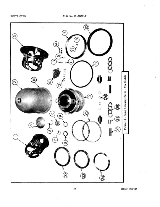 Hamilton Standard Hydromatic Controllable Propeller Service, Overhaul & Parts (03-20CC-2)