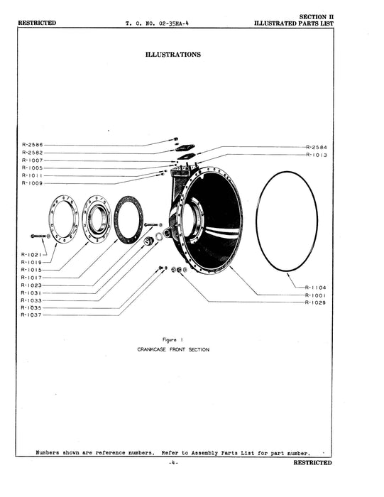 Wright Aeronautical R-2600-3 and -11 Aircraft Engines Parts Catalog (02-35HA-4)