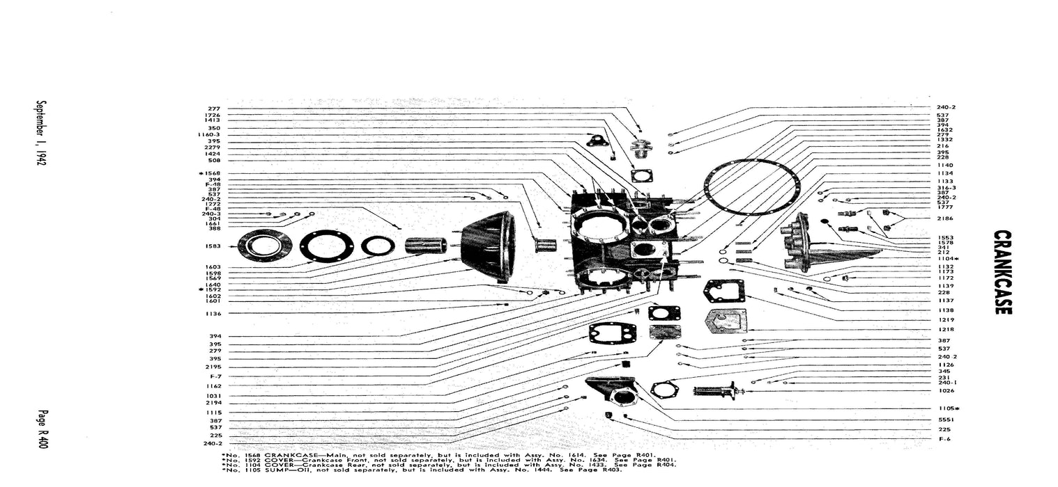 Kinner R-5-1, R-5 Series 2, R-53, R-55 Engines Illustrated Parts List