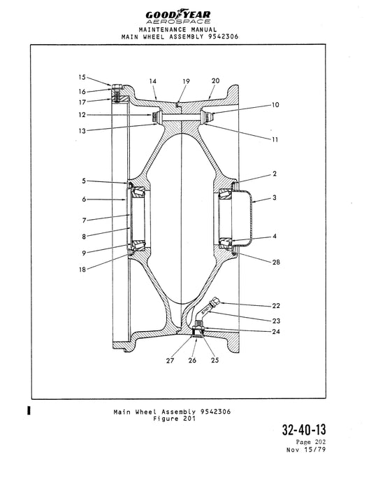 Goodyear AP-489 Main Wheel, Nose Wheel and Brake Assembly Maintenance Manual
