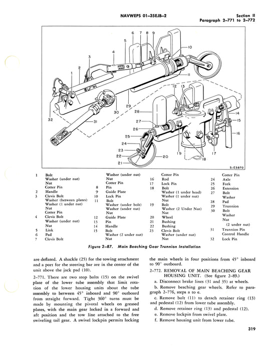 Martin P5M-2 Maintenance Instructions 1961 (01-35EJB-2)