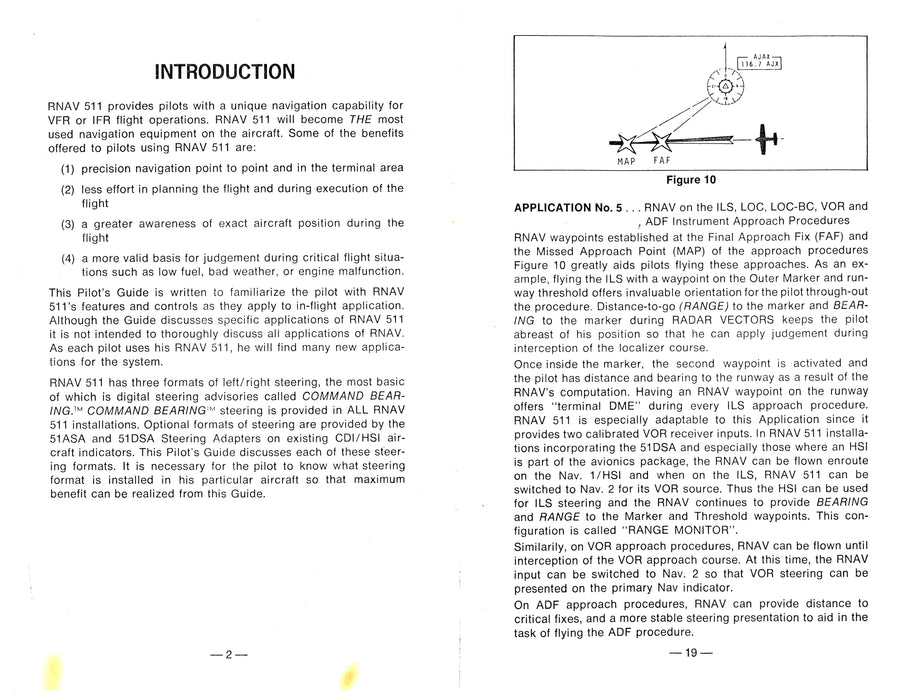 Foster RNAV 511 Pilot's Guide