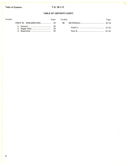 Reconditioning And Use Of Steel Barrel And Chrome-Plated Engine Cylinders (2R-1-17)