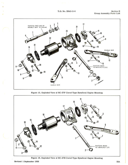 Aircraft Engine Mountings Illustrated Parts Catalog (2RA3-2-4)