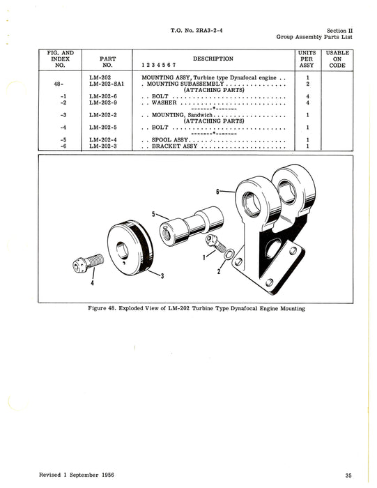 Aircraft Engine Mountings Illustrated Parts Catalog (2RA3-2-4)