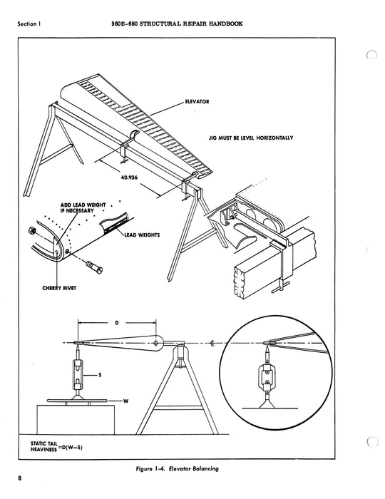 Aero Commander 560E & 680 Structural Repair Handbook