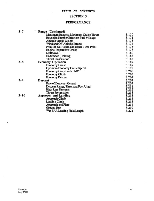 Boeing Jet Transport 737, 747, 757, 767 Performance Methods Flight Operations Engineering