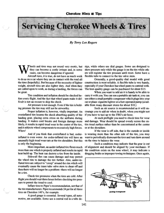Piper Cherokee Hints & Tips by Cherokee Pilot's Association