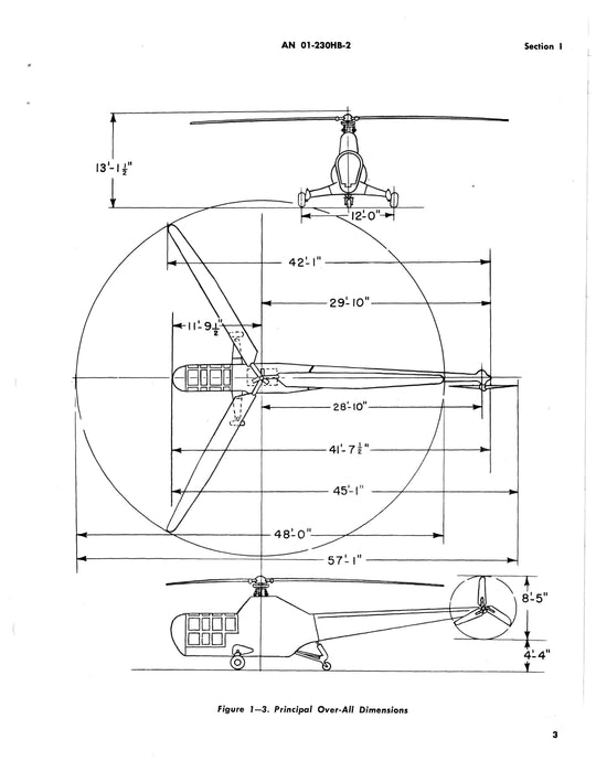 Sikorsky Helicopters USAF H-5A, H-5D, H-5E, Navy H02S1 Erection and Maintenance 01-230HB-2