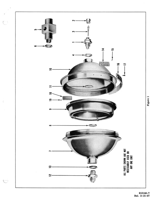 Vickers Hydraulic Accumulators AA-14000, AA-14300 & AS-14300 Overhaul Manual