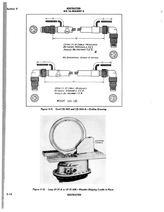 Radio Compass AN/ARN-7 Operating Instructions TO 12R5-2ARN7-1