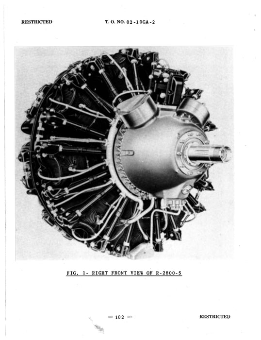 Pratt & Whitney R-2800-5, -21,-27, -31, -35, -39, -41, -43 Service Instructions 02-10GA-2