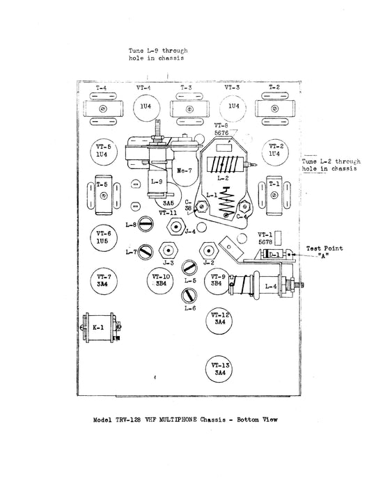 Skycrafters Inc VHF Multiphone Model TRV-128A Instruction Manual