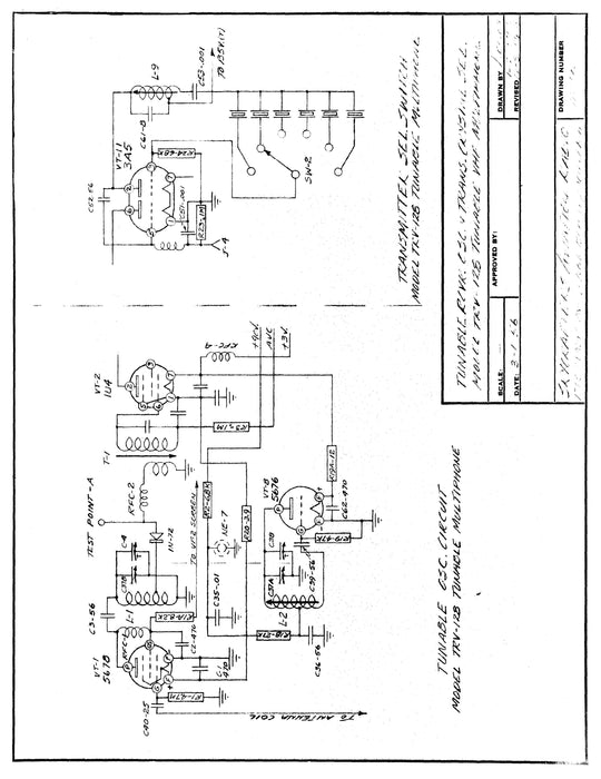 Skycrafters Inc VHF Multiphone Model TRV-128A Instruction Manual