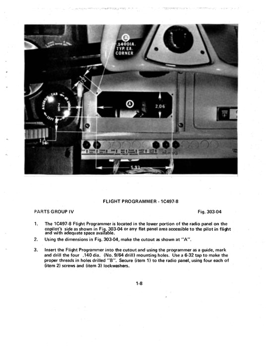 Edo-Aire Mitchell AK446, AK446FD Century IV Flight Director Bulletin No. 569 Installation Manual