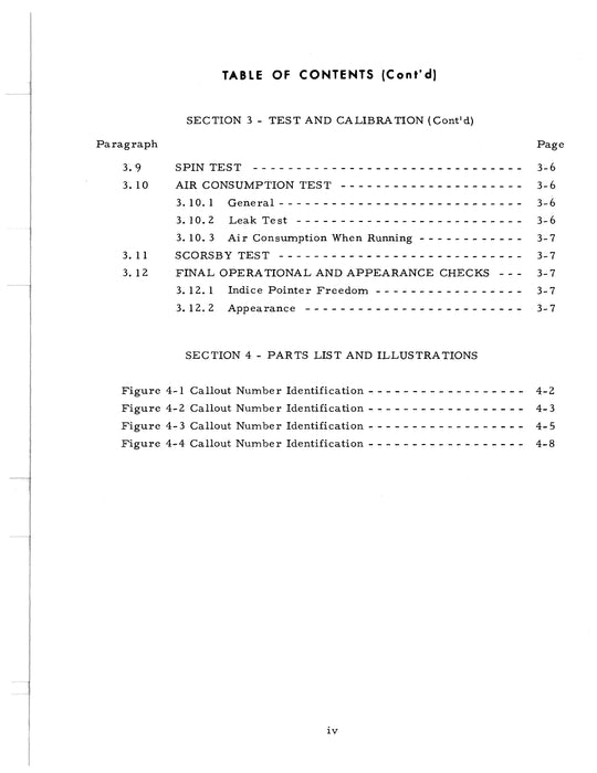 Beechcraft H-14 Autopilot AIM 300 Horizon Reference Indicator Overhaul Instructions 92-30615