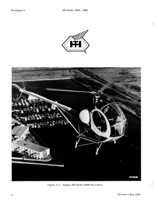 Hughes 300 Model 269B Helicopter Maintenance Instructions 1965